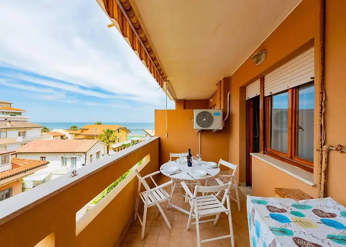 شقة Guesthost - Lovely Flat 100m From Sea With Terrace